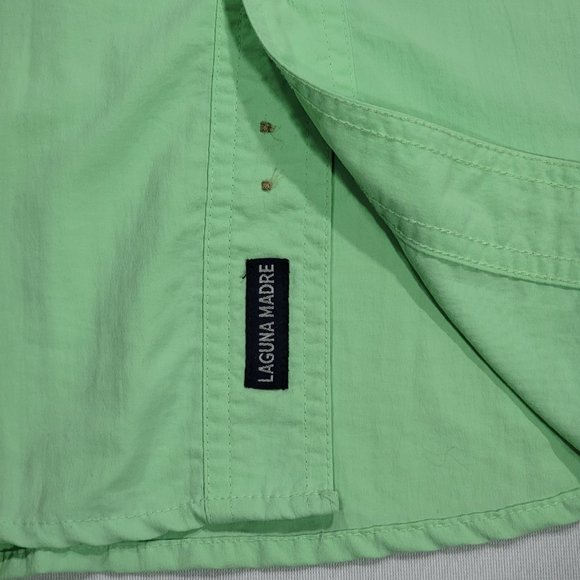 Magellan Sports Wear Mens Green Shirt Button Down Short Sleeves Sz S - Picture 3 of 10